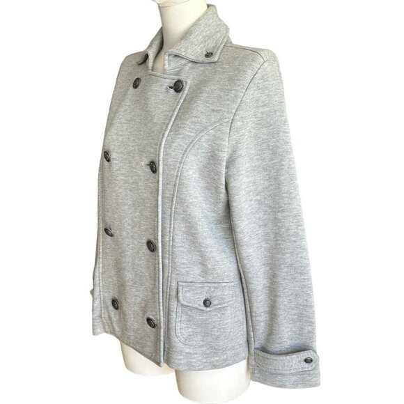 Vintage Talbots Petites Collared Button Up Long Sleeve Jacket Pockets Sz PM - Picture 6 of 13